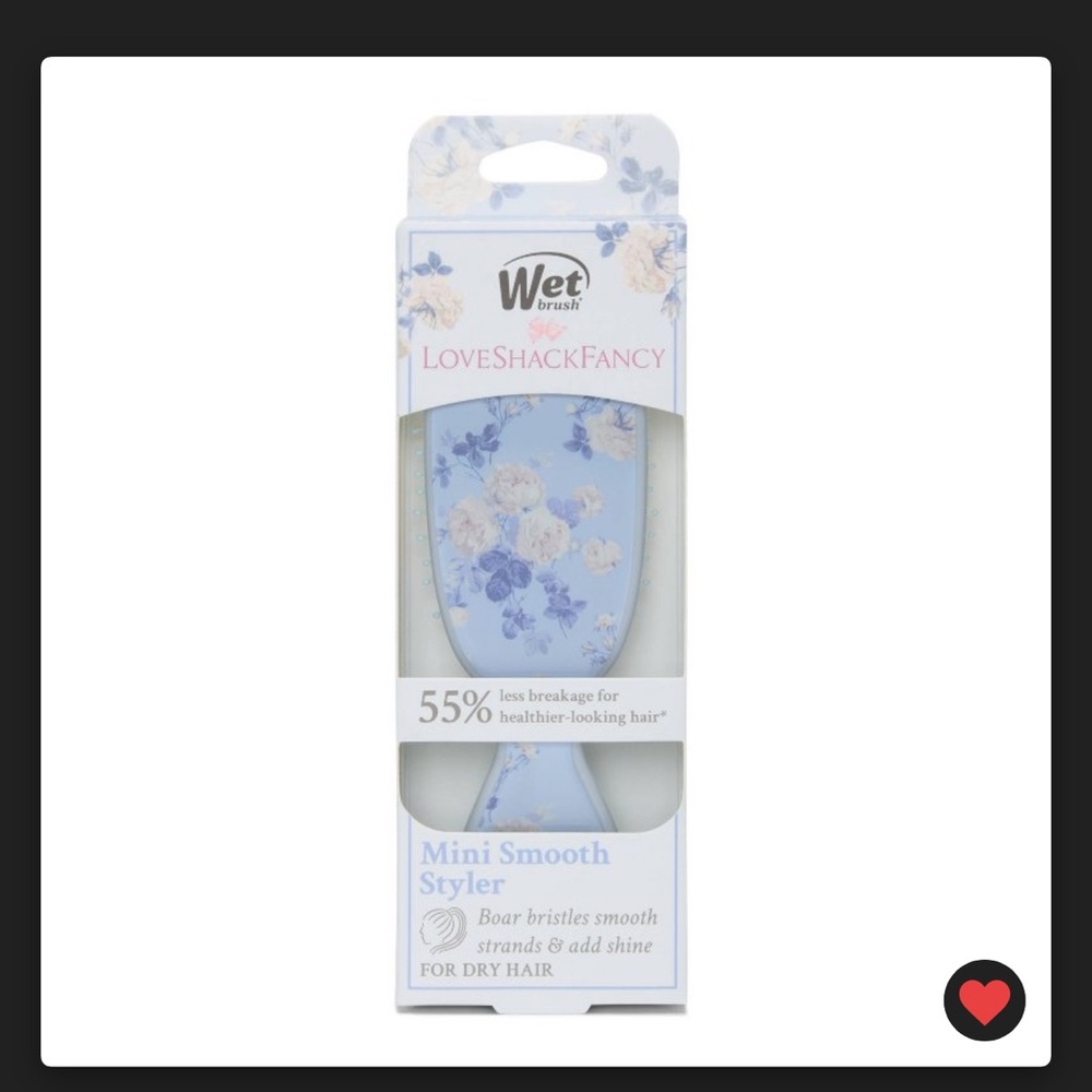 LoveShackFancy wet brush mini smooth styler brush